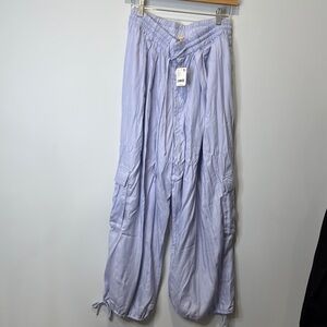 Free people Light Purple Drawstring  Pants